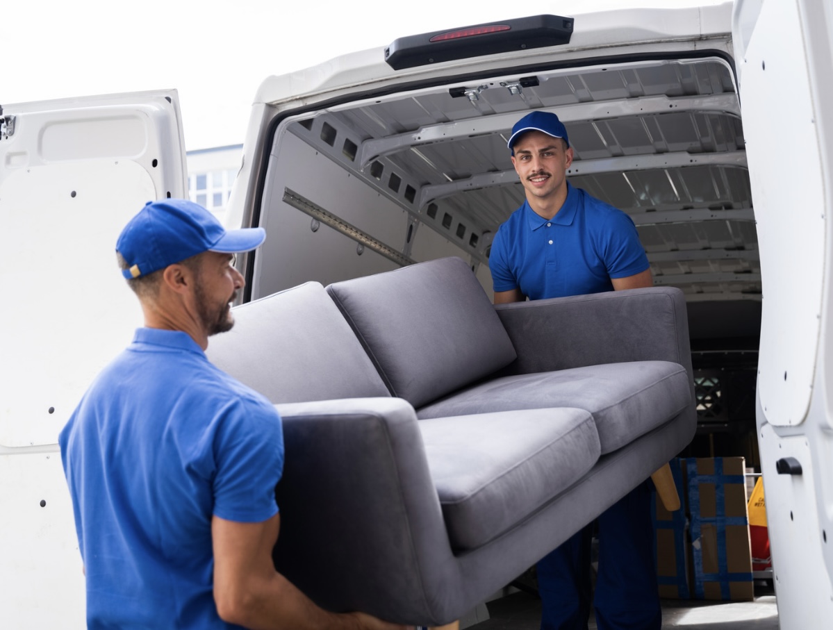 Digitales Sofataxi Hamburg: Sofa mit Termin nach Hause